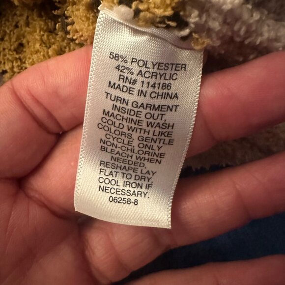 Arizona Jean Co. Medium Long Cardigan Tan Brown pockets soft - Picture 5 of 7